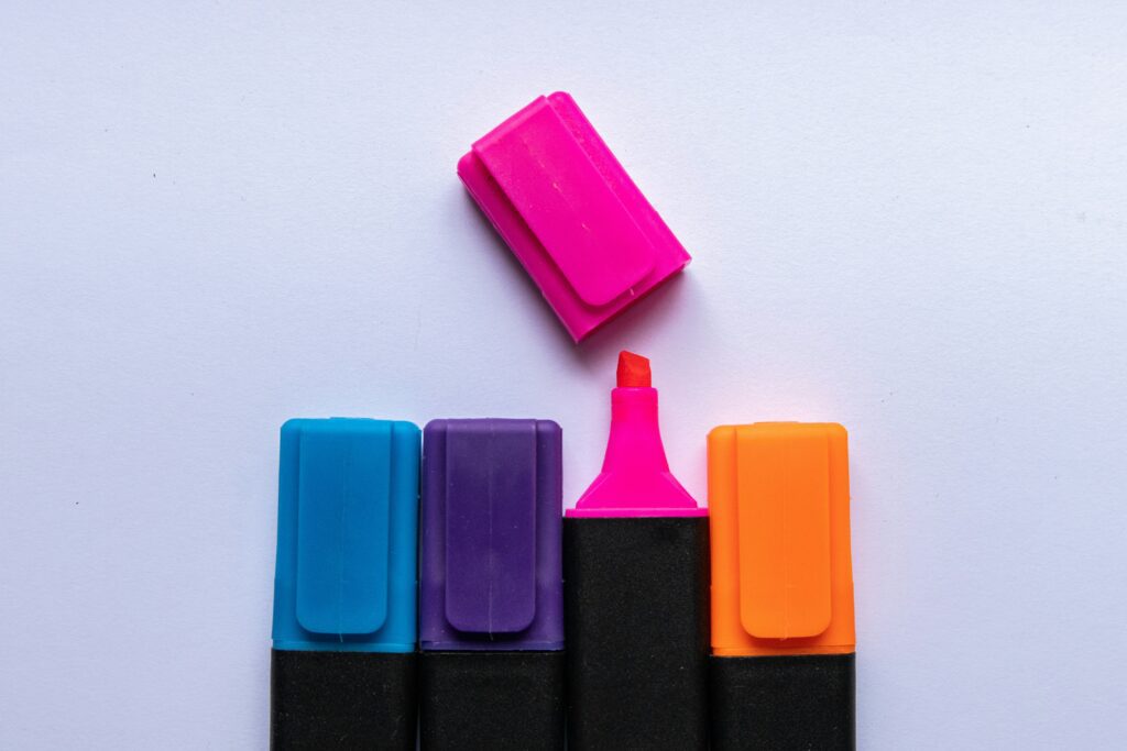 Highlighter pens